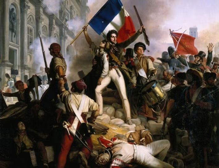 360° scene from Storming of the Bastille
