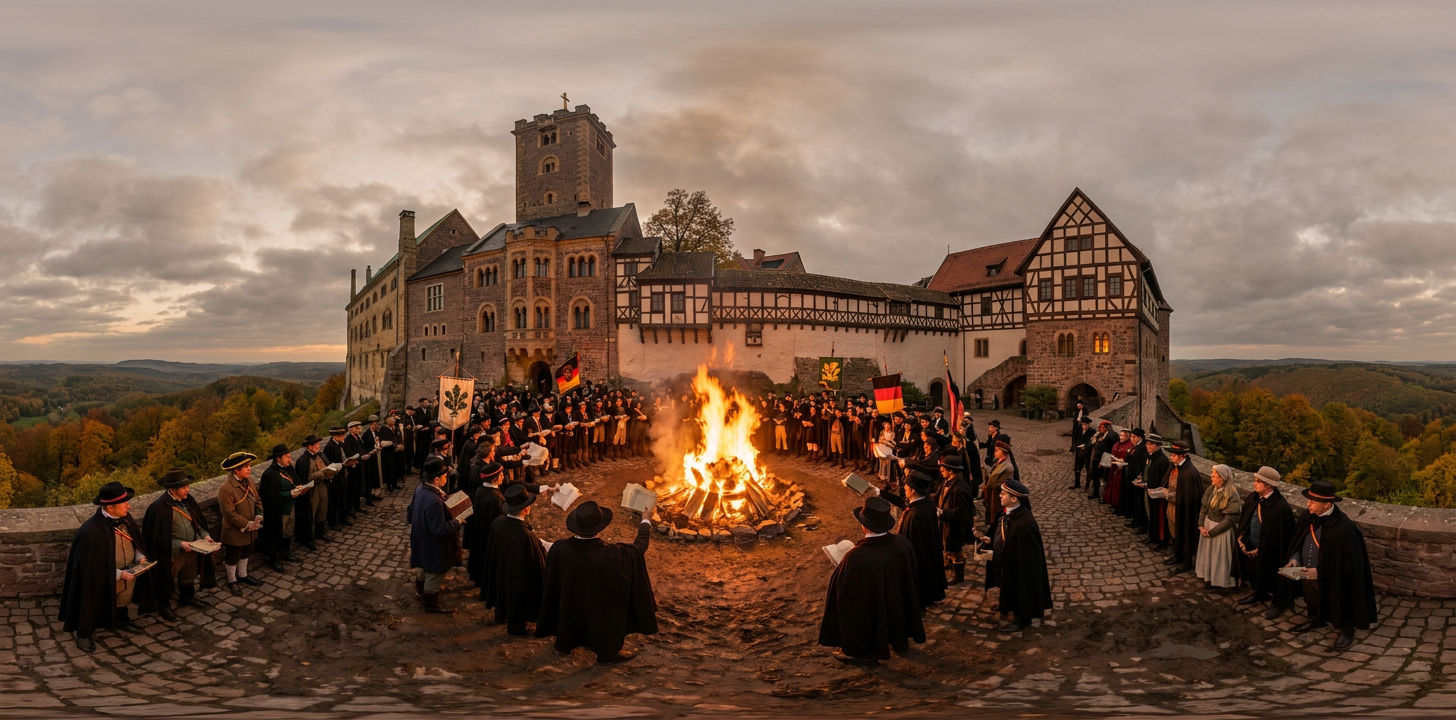 360° scene from The First Wartburg Festival