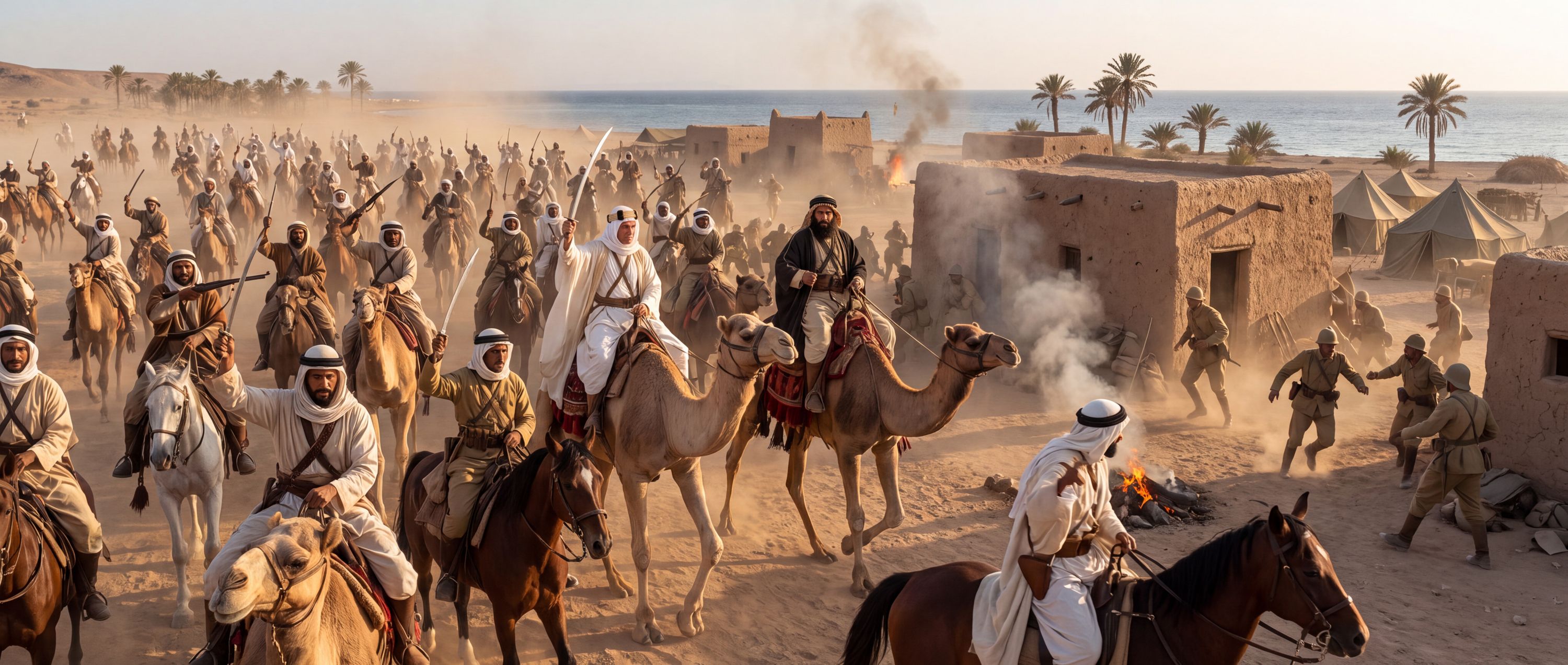 360° scene from Charge at the Battle of Aqaba