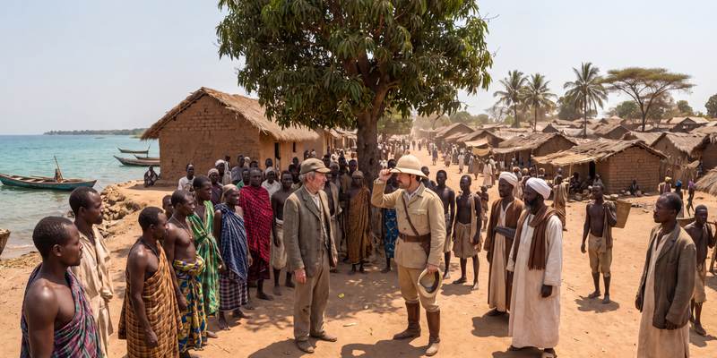 A Famous Presumption on Lake Tanganyika in 1871 — 360° scene from the July 23, 2026 daily challenge