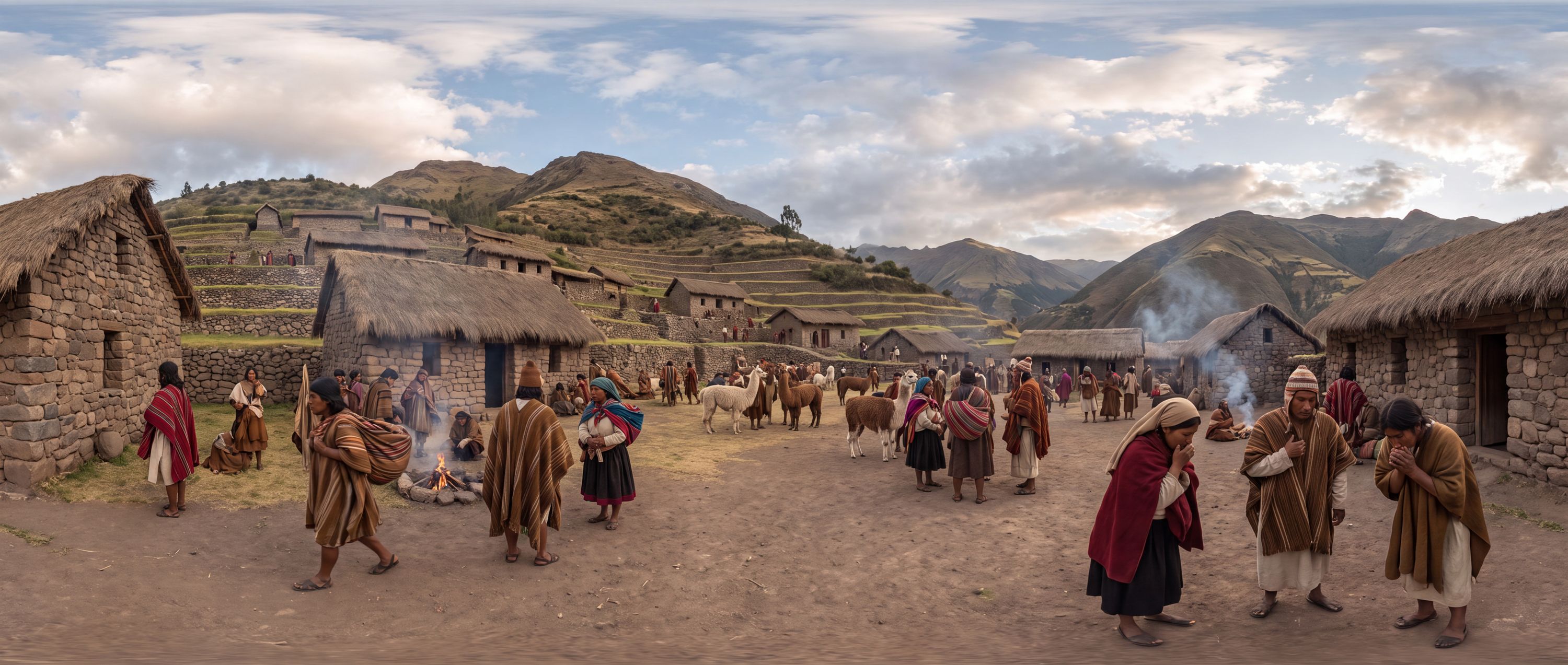 The Invisible Invader Strikes the Inca in 1524 — 360° scene from the July 26, 2026 daily challenge