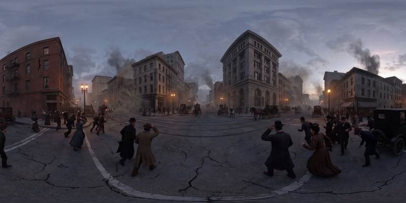 The Quake That Broke San Francisco in 1906 — 360° scene from the July 26, 2026 daily challenge