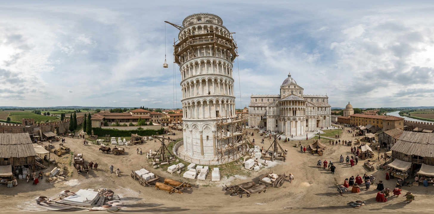 360° scene from the August 10, 2026 daily challenge, round 1