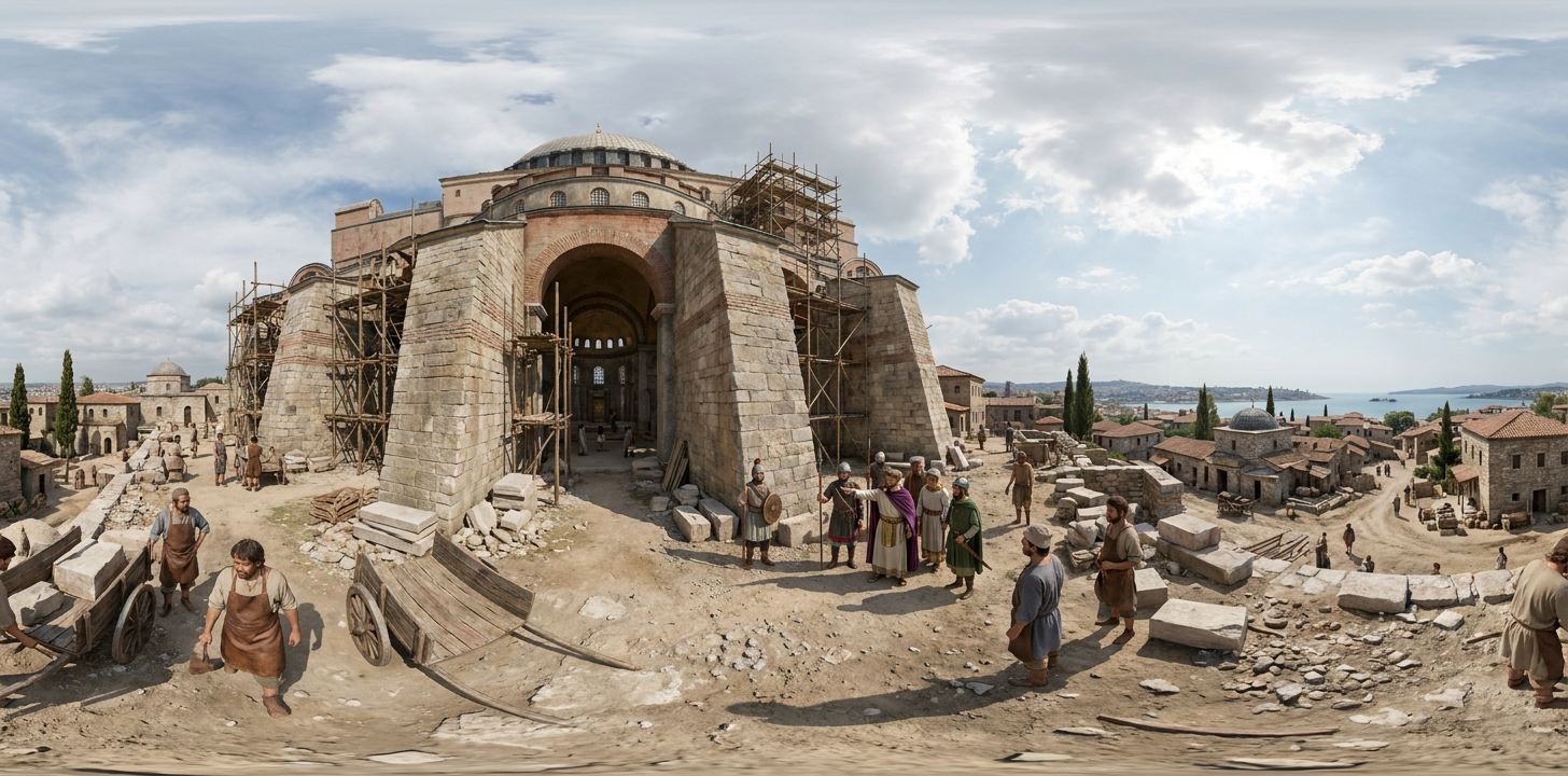 360° scene from the August 13, 2026 daily challenge, round 1