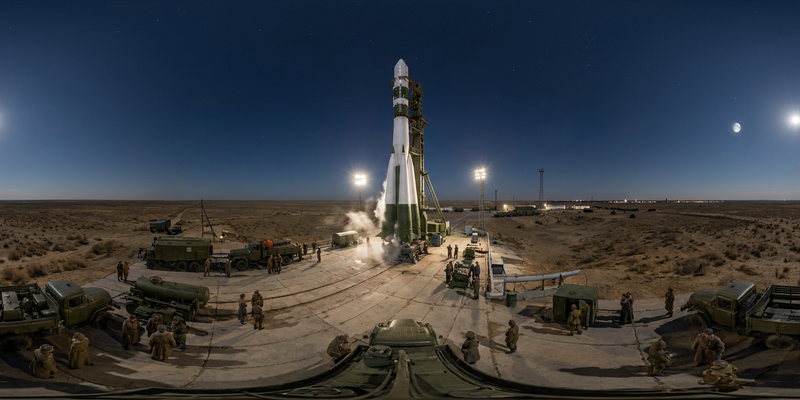 360° scene from the August 13, 2026 daily challenge, round 2