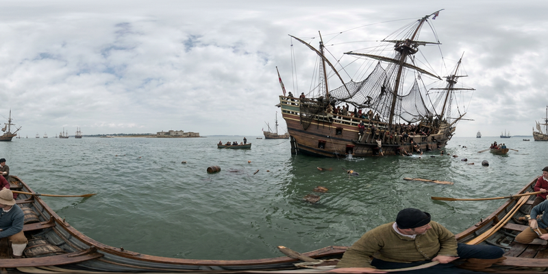 360° scene from the August 19, 2026 daily challenge, round 4
