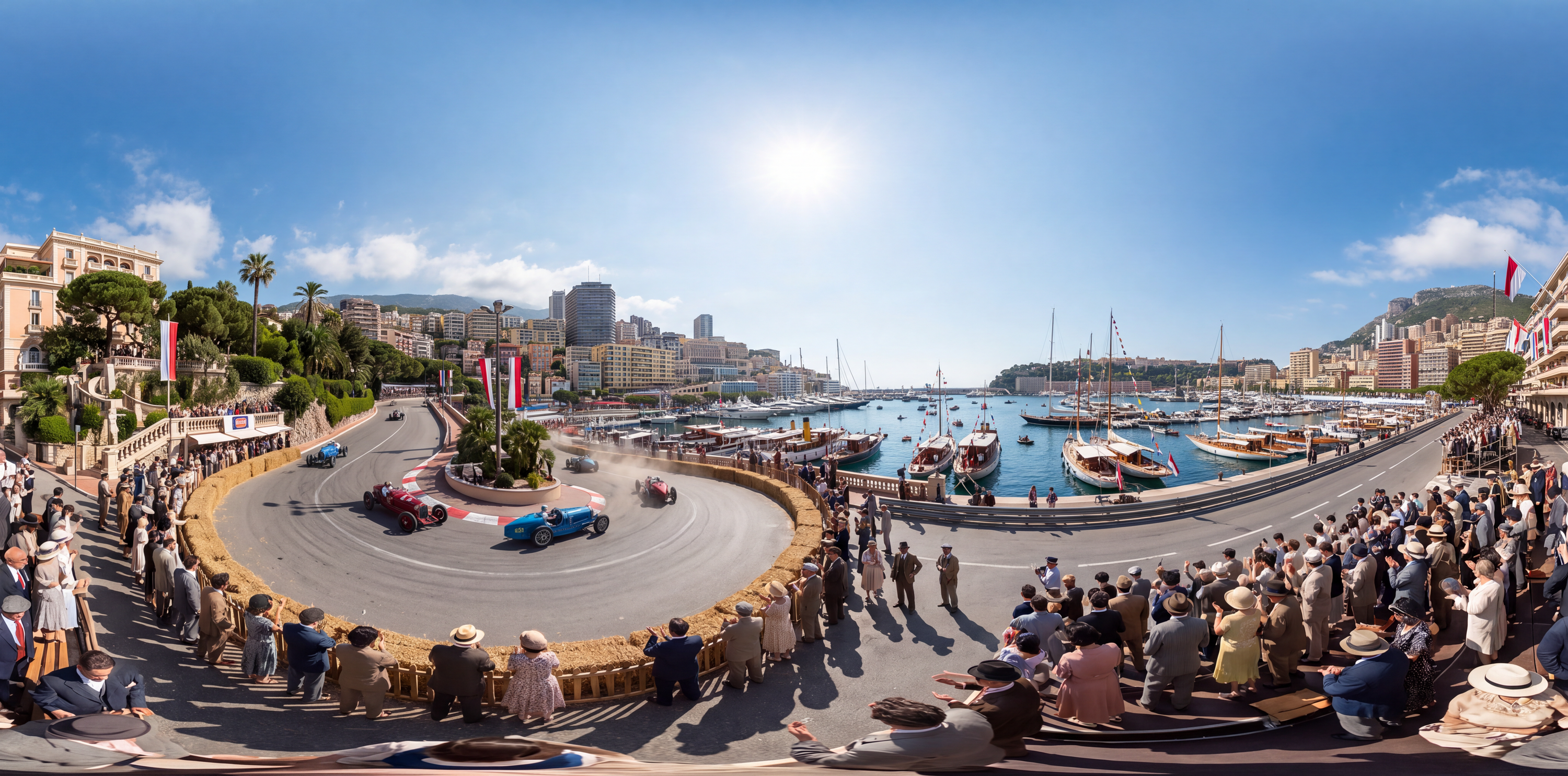 360° scene from Inaugural Monaco Grand Prix