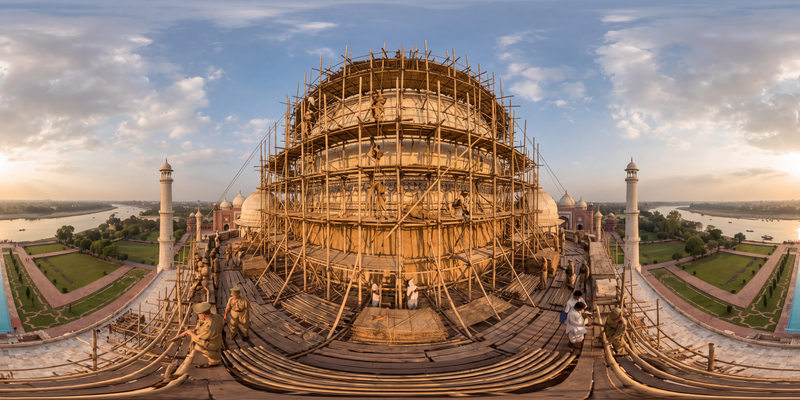 360° scene from the September 14, 2026 daily challenge, round 1