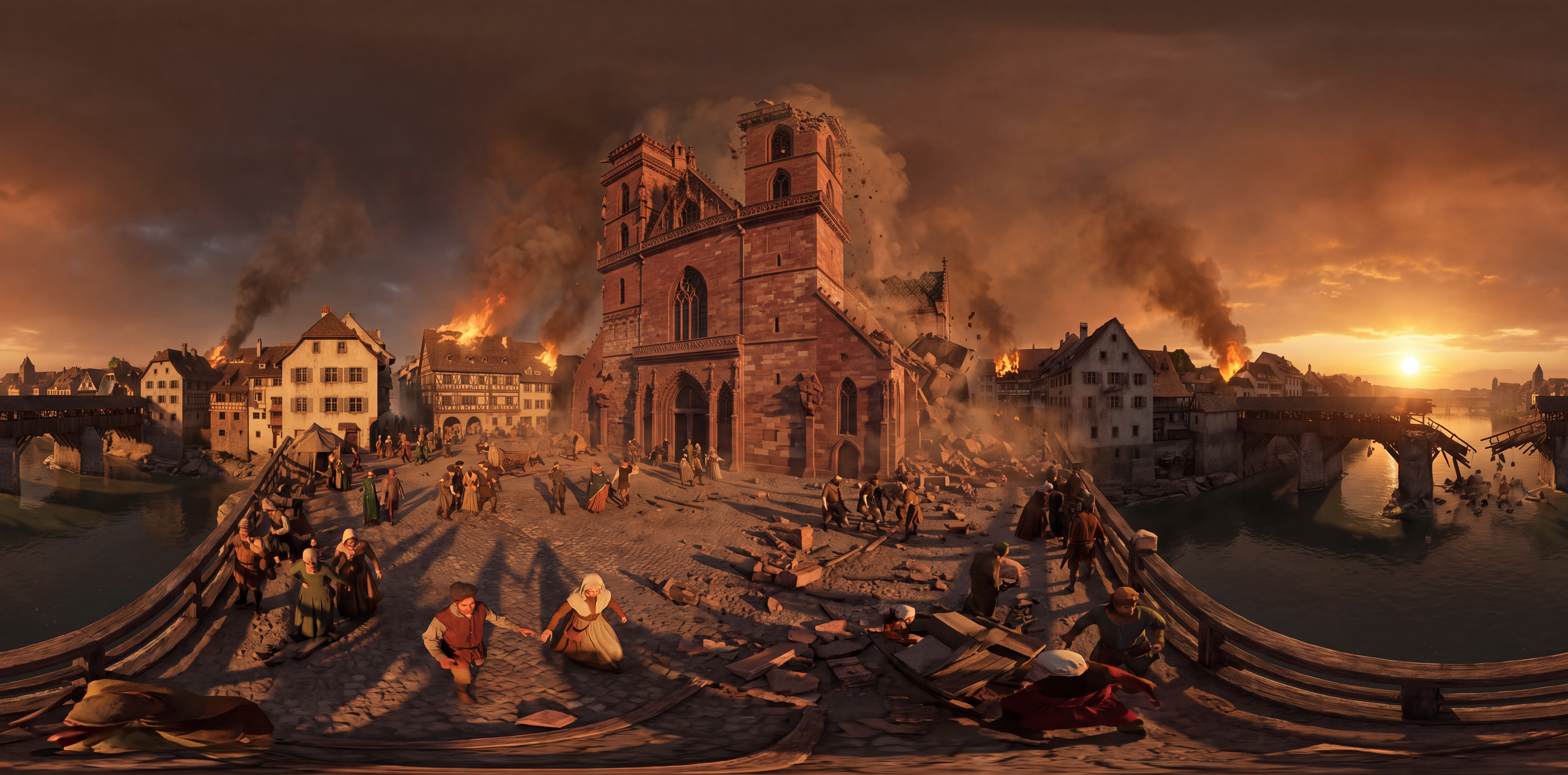 360° scene from the October 18, 2026 daily challenge, round 4