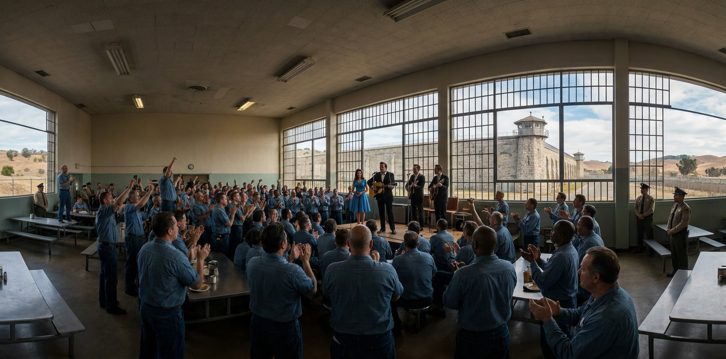 360° scene from Johnny Cash Performs at Folsom State Prison